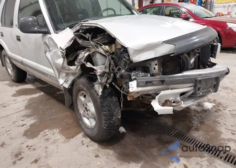1995 Chevrolet Blazer из США, поврежденный, VIN 1GNDT13W3S2252502